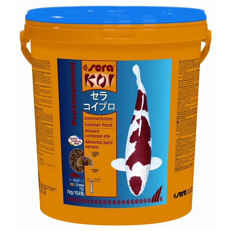 Sera Koi Professional Sommerfutter | 7 Kg Spezialfutter 3 Sera Koi Professional Sommerfutter | 7 Kg Spezialfutter