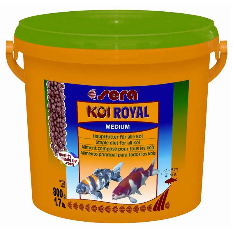 Sera Koi Royal HF Medium | 3800ml Koifutter 3 Sera Koi Royal HF Medium | 3800ml Koifutter
